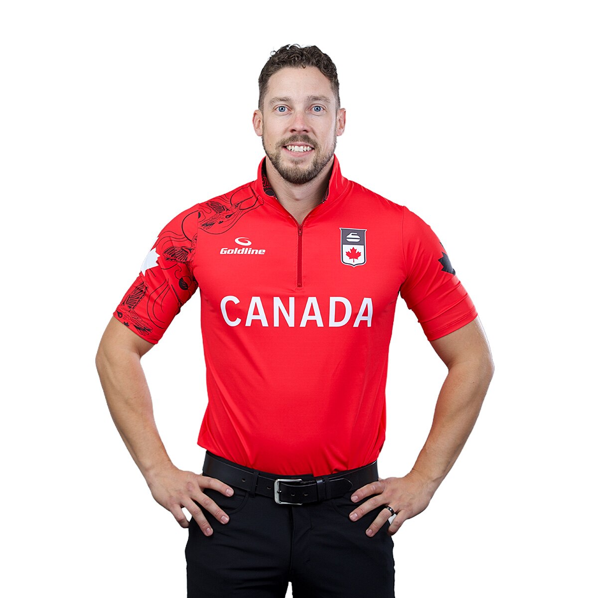 Officially Licensed Custom Team Canada 2026 Men's Short Sleeve